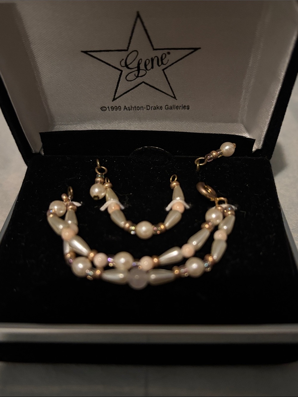 🟡1999 Ashton Drake Gene Marshall 3 Piece Jewelry Set NRFB Mel Odom